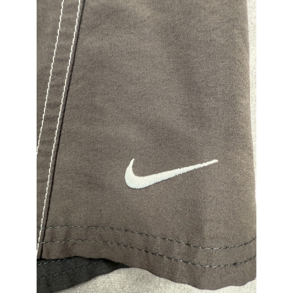 Nike Swim Trunks Shorts Mens Large Lined Mesh Pockets Drawstring Quick Dry Swimw - Picture 5 of 16
